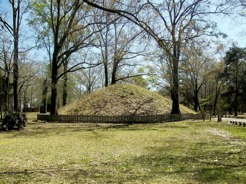 File:Marksville State Historic Site Burial Mound.jpg