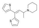 Chemical structure of Piperidylthiambutene