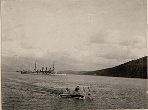 Produktion des Hydroplanes "M. 39" Aufgenommen in den Gewässern vor Bavsic (Borche) am 23. Februar 1916. (BildID 15532577).jpg