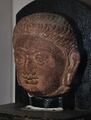 Tirthankara Head - Kushan Period - ACCN 18-1536 - Government Museum - Mathura 2013-02-24 6040.JPG