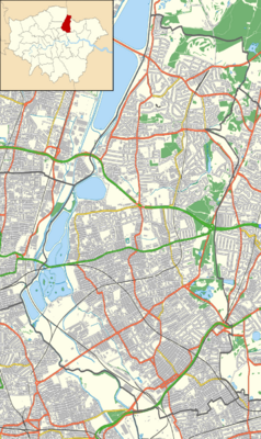 Waltham Forest London UK location map.svg