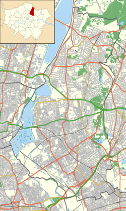 Waltham Forest London UK location map.svg