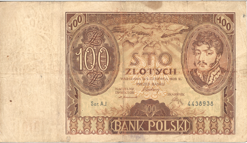 File:100 złotych 1932 r. AWERS.PNG