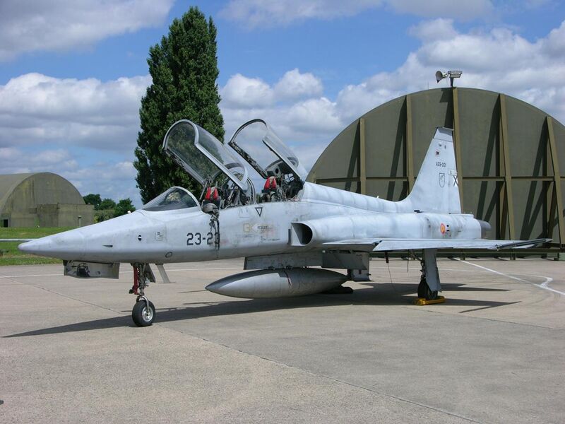 File:AE.9-00123-23 F-5M Freedom Fighter Ala 23 Spanish Air Force Dijon AB 2008.jpg