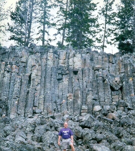 File:Columnar Jointing in Yellowstone.JPG
