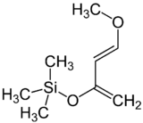 Structural formula of Danishefsky's diene
