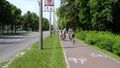 Gdansk Poland bicycle path Aleja Zwycięstwa.jpg