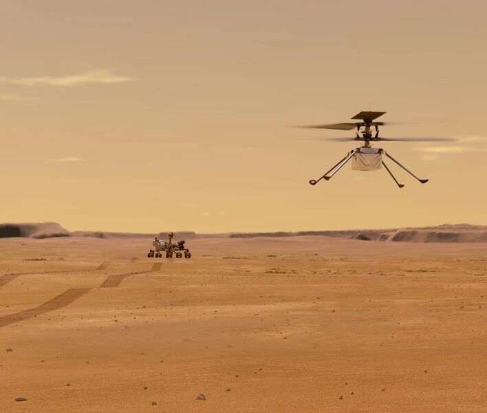 File:Helicopter Above Perseverance on Mars.jpg