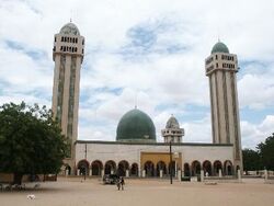 The mosque at Medina Baay, Kaolack