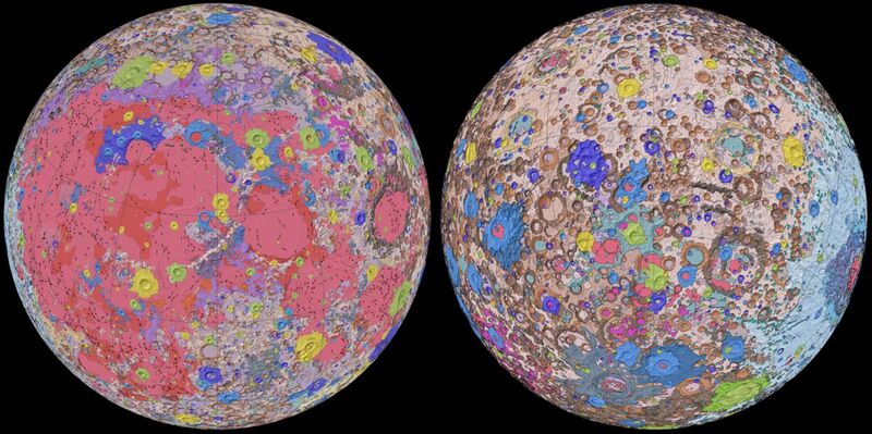 File:Near and far sides of Moon, small geological map.jpg