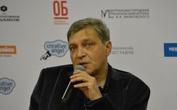 Nevzorov at Open Library debate 140928.jpg