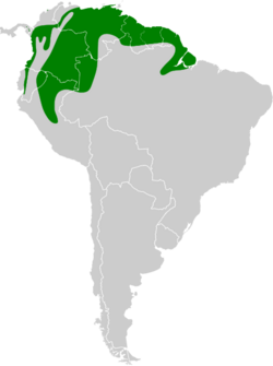 Sporophila crassirostris map.svg