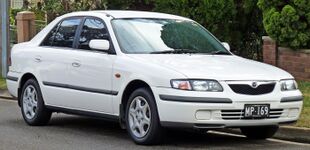 1999 Mazda 626 (GF) Limited sedan (2010-07-08).jpg