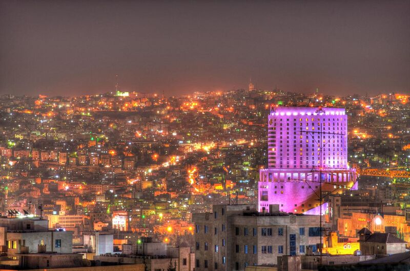File:Colorful Lovely Lights of Amman.jpg