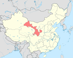 Gansu locator map (China).svg