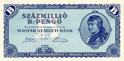 1020 Hungarian pengő banknote issued in 1946
