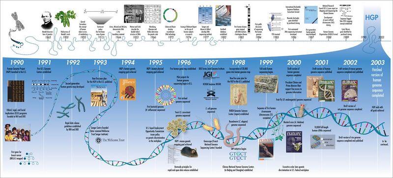 File:Human Genome Project Timeline (26964377742).jpg