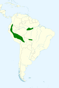Piculus leucolaemus map.svg