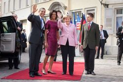 President and First Lady Obama with Chancellor Merkel.jpg
