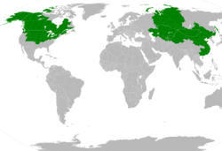 Symphyotrichum ciliatum native distribution.png