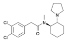 Chemical structure of U-50488.