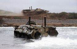 BTR-80 coming ashore.jpg