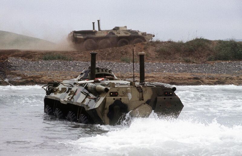 File:BTR-80 coming ashore.jpg