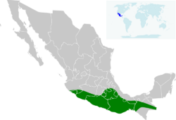 Glossophaga morenoi map.svg