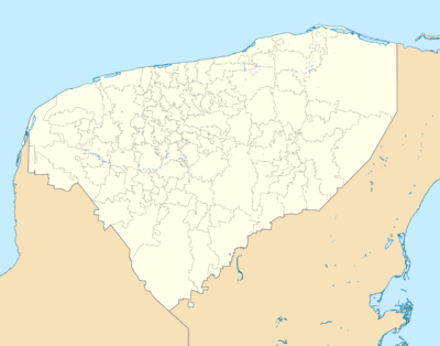 Mexico Yucatan location map.svg