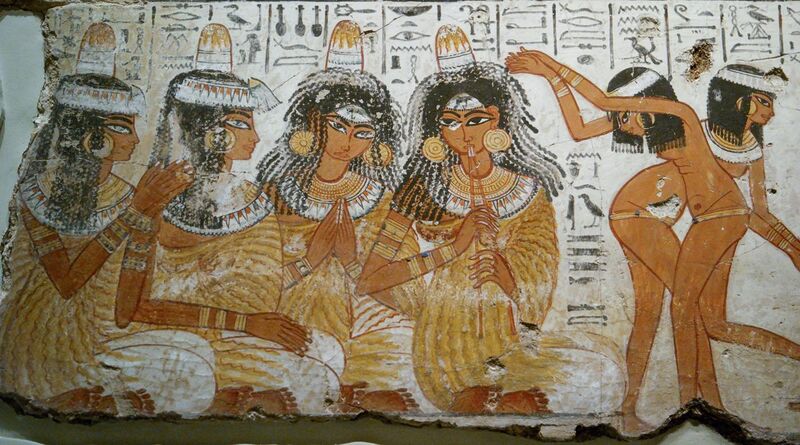 File:Musicians and dancers, Tomb of Nebamun.jpg