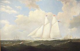 The New York Yacht Club Racing Schooner Magic, by Charles Gulager 1109.jpg