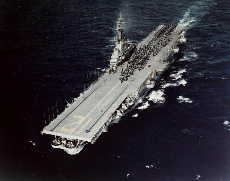 File:USS Hornet (CVA-12) en route to Guantanamo Bay on 10 January 1954 (80-G-K-17108).jpg
