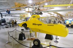 Hiller XH-44 helicopter, reproduction, view 1 - Hiller Aviation Museum - San Carlos, California - DSC03168.jpg
