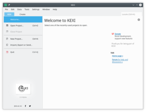 Kexi 2.2 main window.png