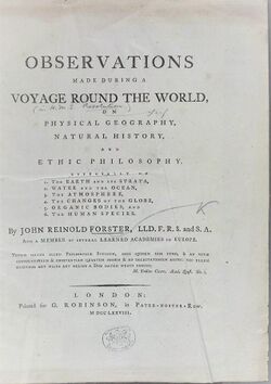 Observations made during a voyage round the world (in H.M.S. Resolution) on physical geography, natural history, and ethic philosophy, especially on BHL34344167.jpg