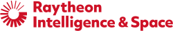 Raytheon Intelligence & Space logo red.svg