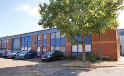 Syrris Ltd head office in Royston, Hertfordshire, UK taken September 2011.jpg