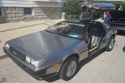 2022 Downtown West Allis Classic Car Show 049 (1983 DeLorean DMC-12).jpg