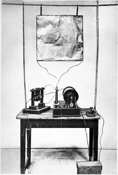 File:Marconi's first radio transmitter.jpg