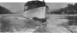 Motor yacht Edithena starboard bow view 1914