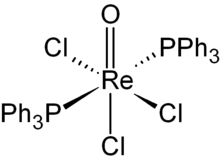 Oxotrichlorobis(triphenylphosphine)rhenium(V).png
