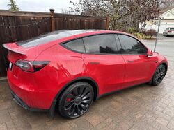 Tesla tinted windows at 20% all around