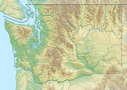 Lake Russell is located in Washington (state)