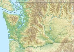 Schriebers Meadow Cone is located in Washington (state)