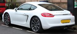 2013 Porsche Cayman S S-A 3.4 Rear.jpg