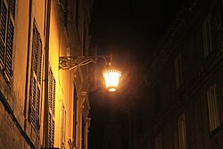 Bright street light