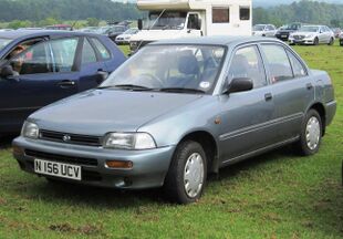 Daihatsu Charade 4-door notchback sedan registered November 1995 1499cc.JPG