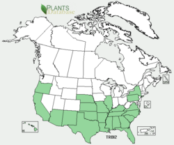 Distribution of Triodanis biflora.png