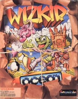 Wizkid, The Story of Wizball II DOS Cover Art.jpg