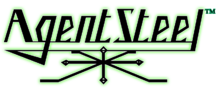 Agent Steel - Official Logo (GREEN GLOW).png